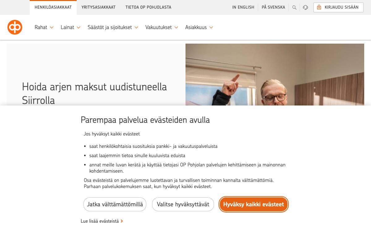 OP Financial Group website preview