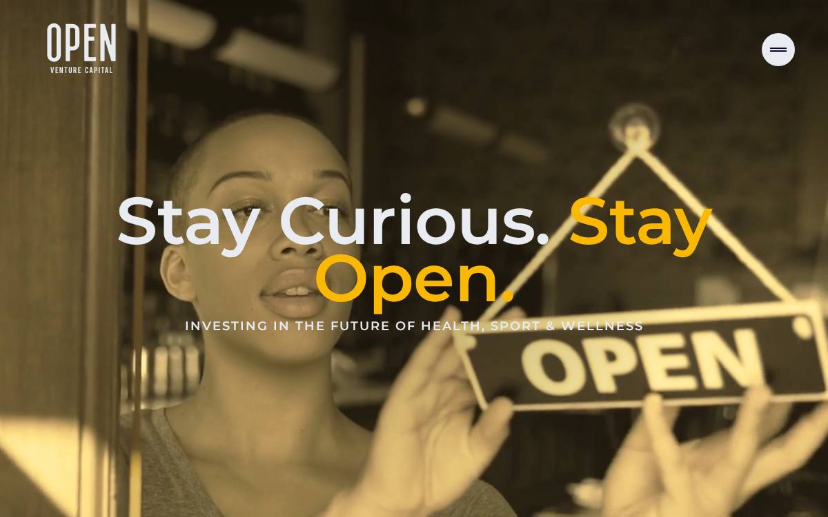 Open Venture Capital website preview