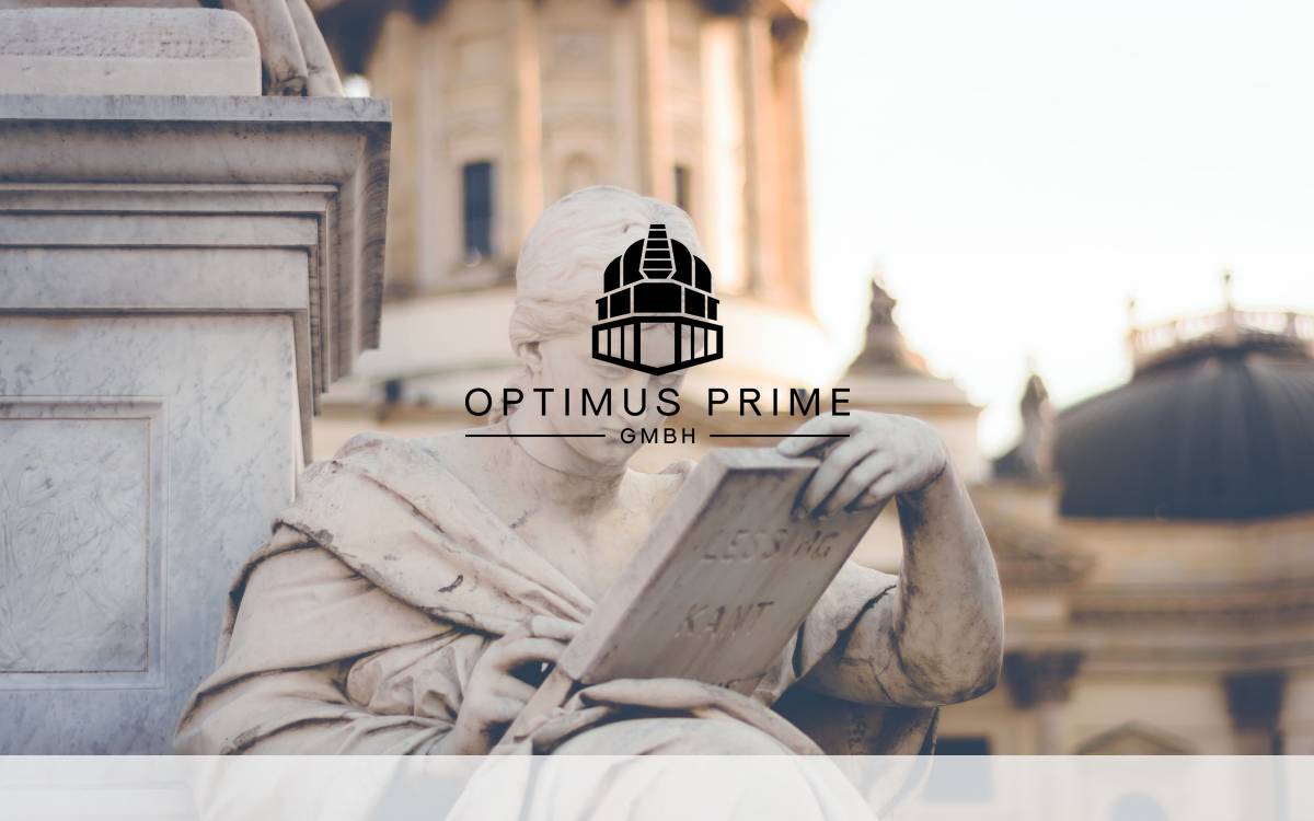 Optimus Prime GmbH website preview