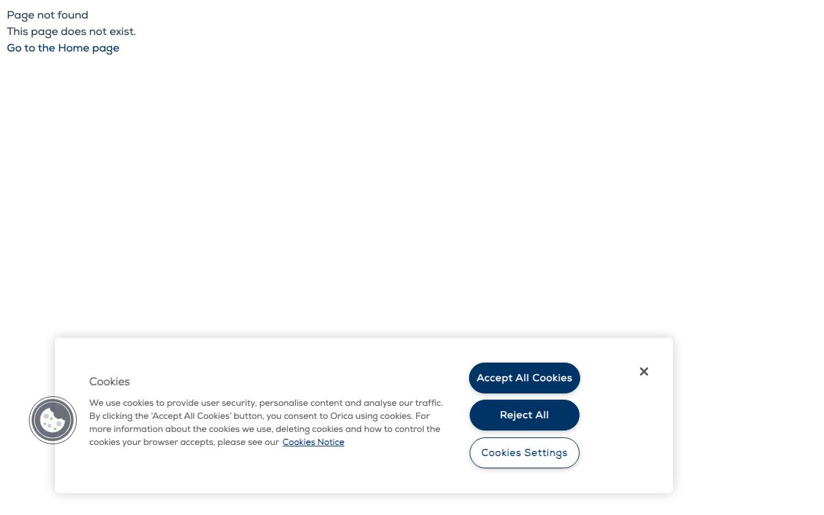 Orica Ventures website preview