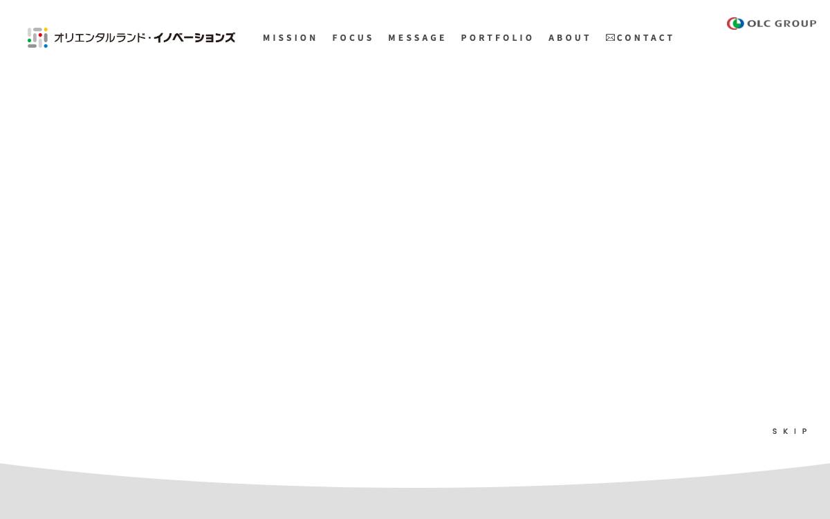 Oriental Land Innovations website preview