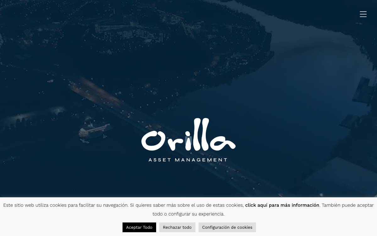 Orilla Asset Management website preview