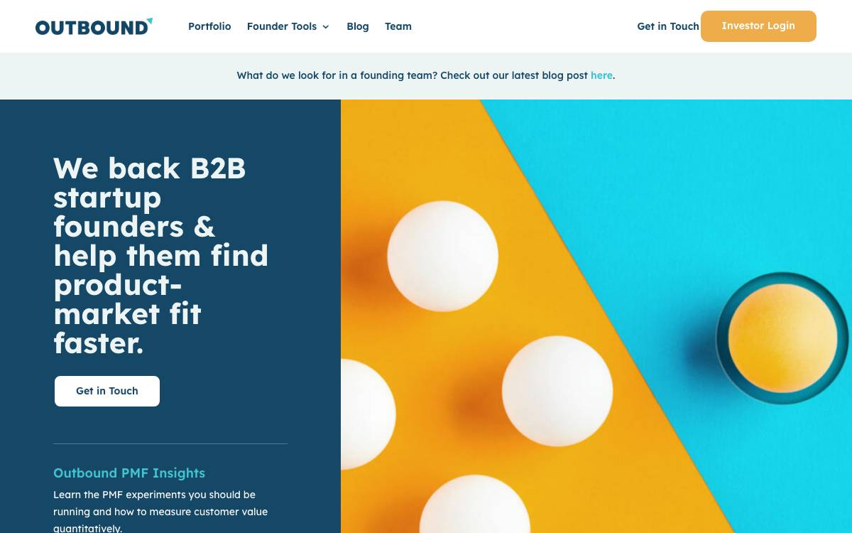 OUTBOUND CAPITAL website preview