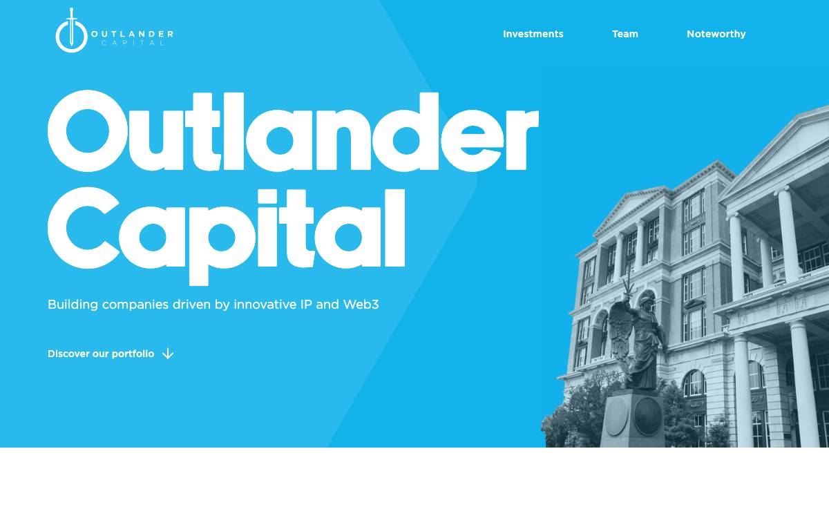 Outlander website preview