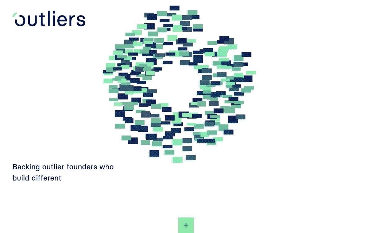 Outliers VC website preview