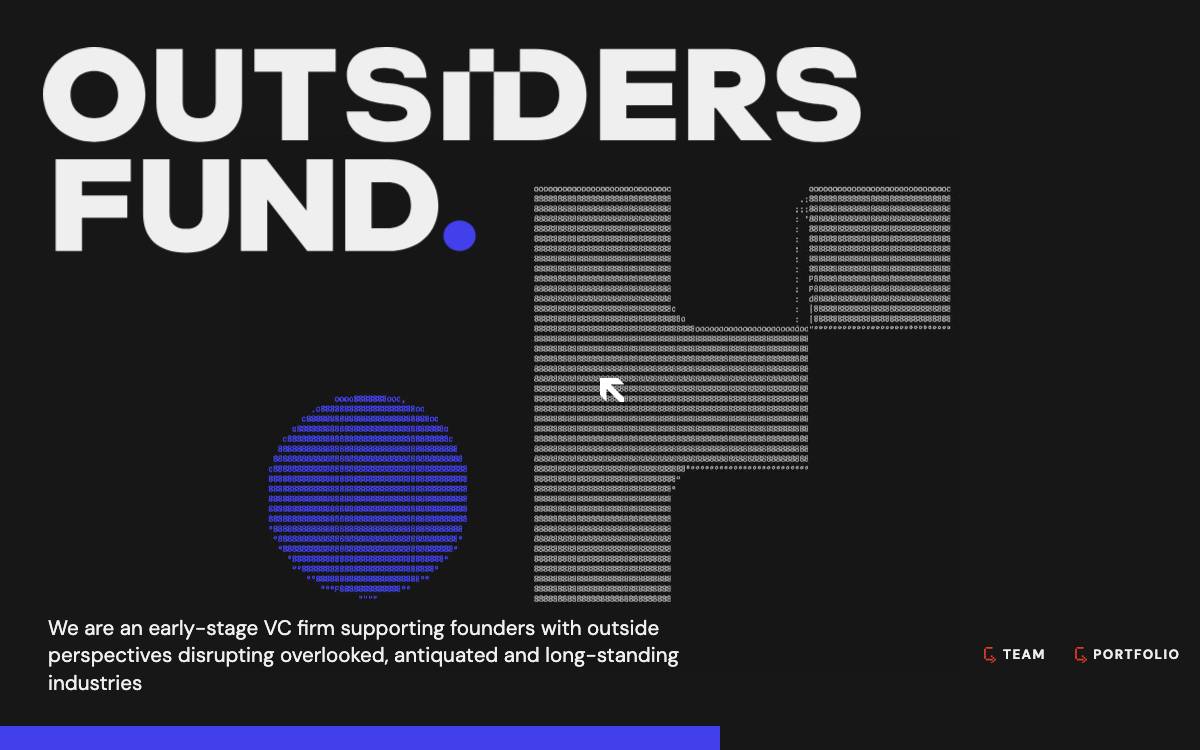 Outsiders website preview