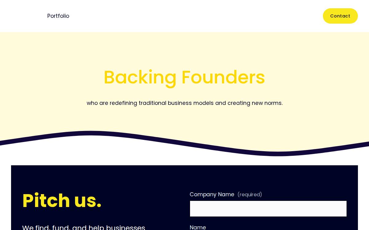 Overeasy Ventures website preview