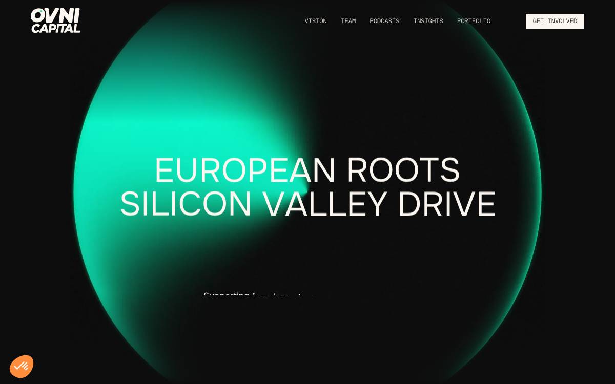 OVNI Capital website preview