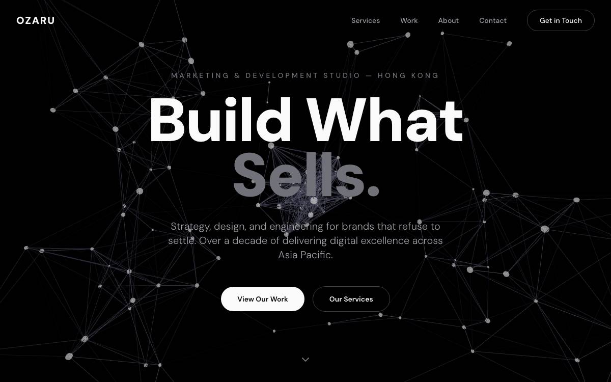Ozaru Ventures website preview