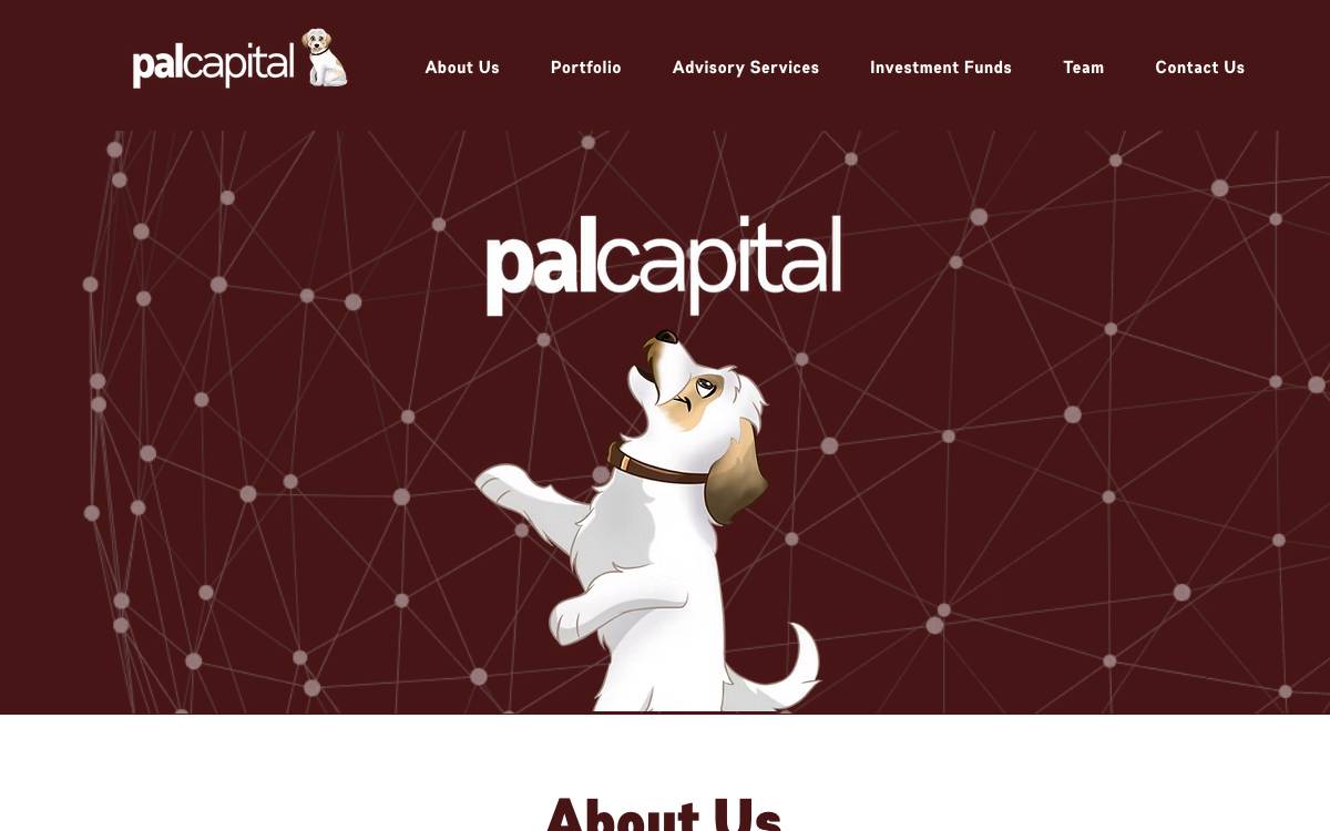 PALcapital website preview