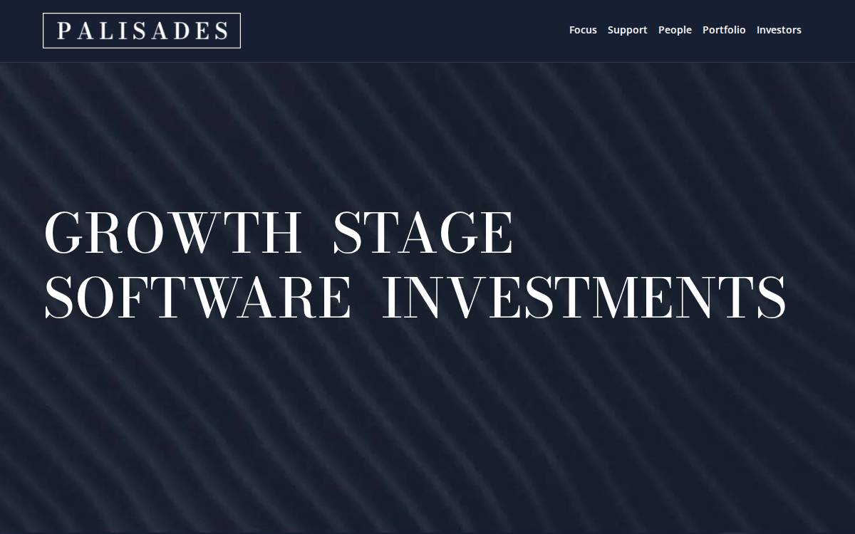 Palisades Growth Capital website preview