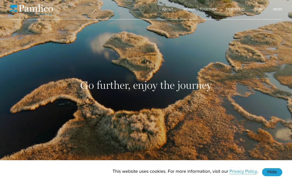Pamlico Capital website preview