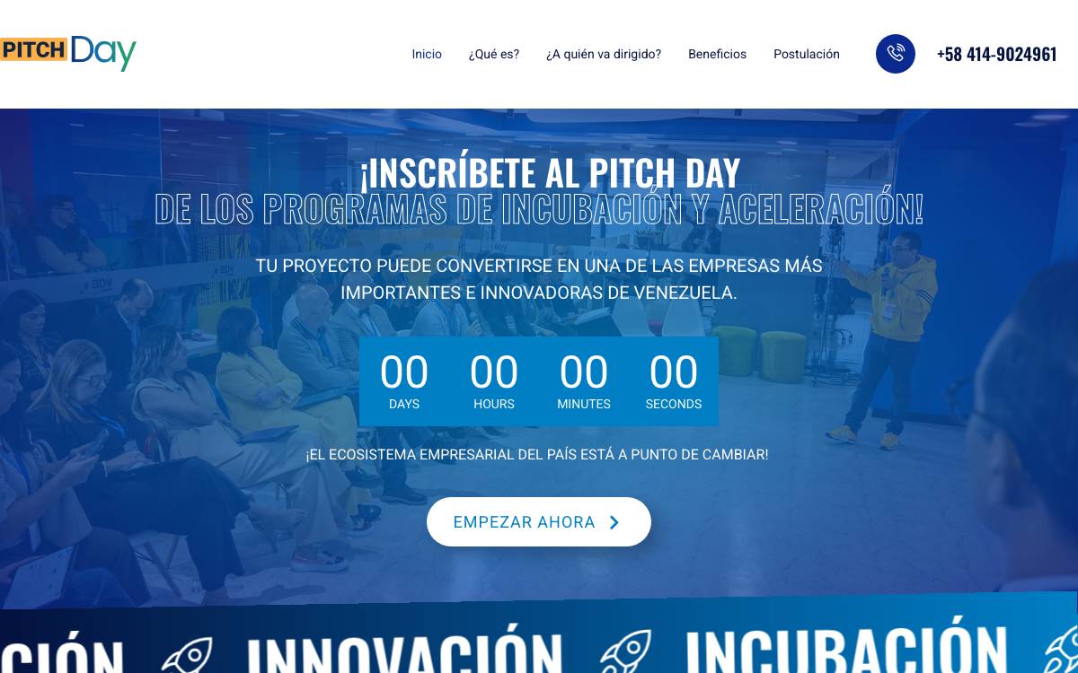 PandoLab website preview