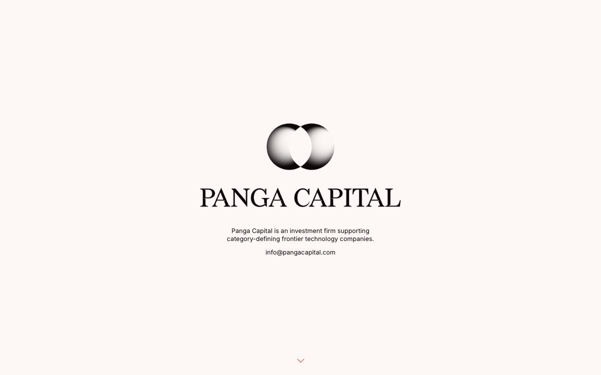 Panga Capital Venture website preview