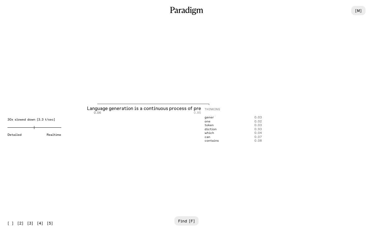 Paradigm website preview