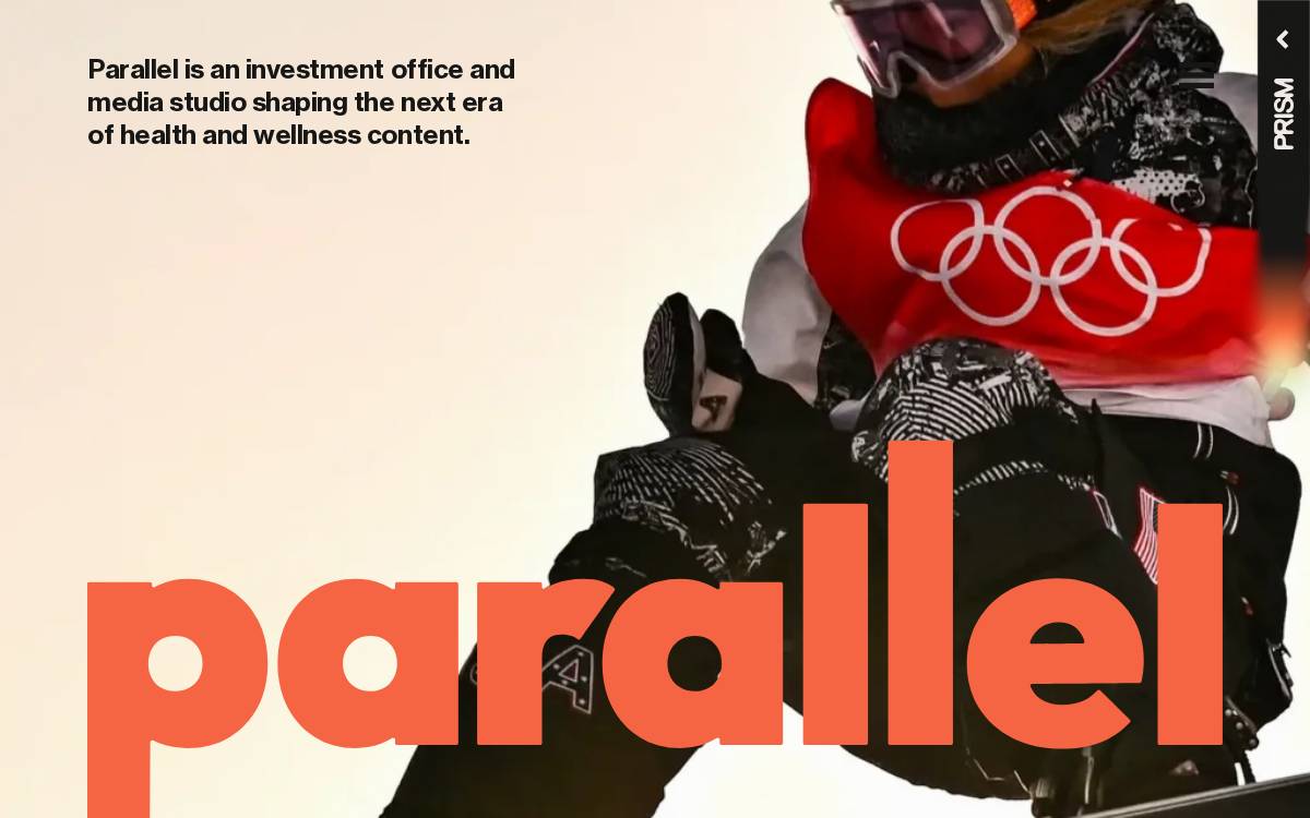 Parallel Ventures website preview