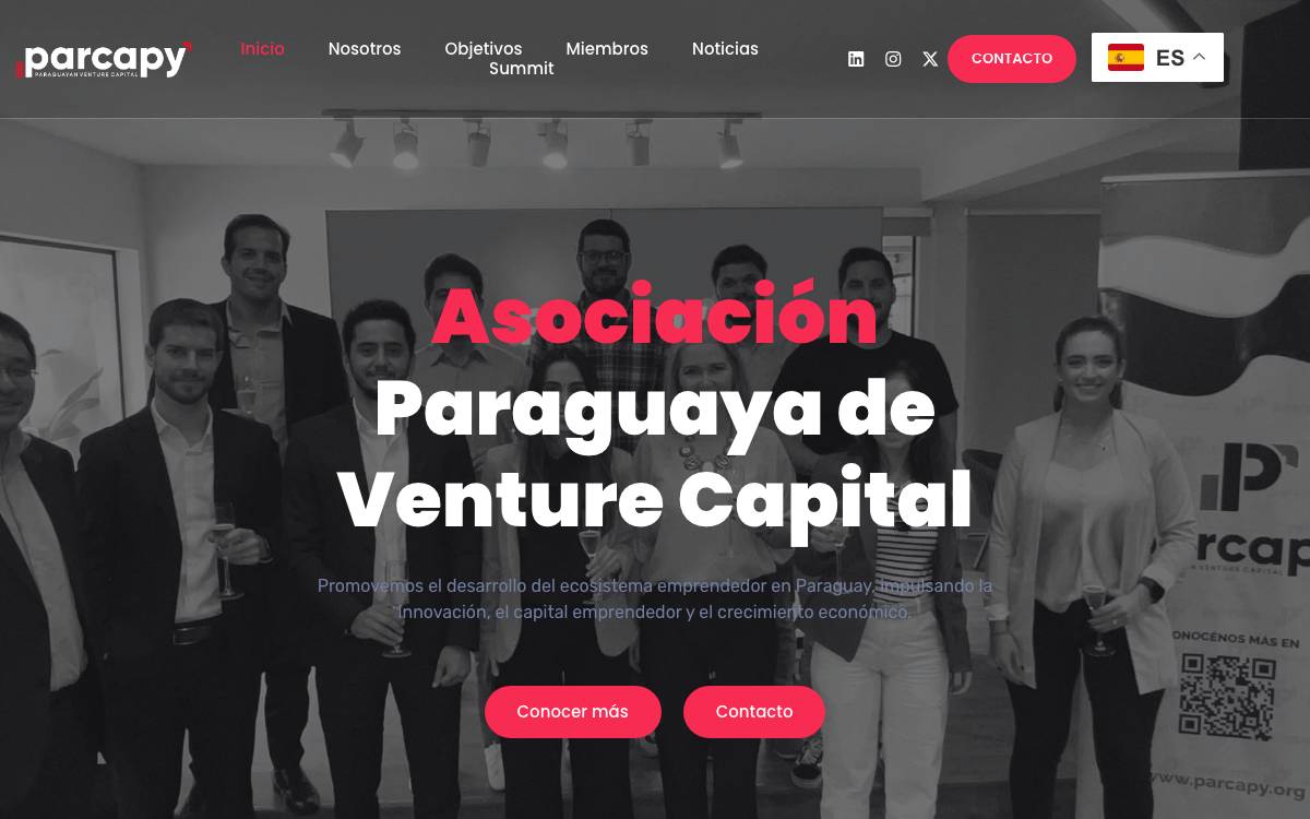 PARCAPY website preview