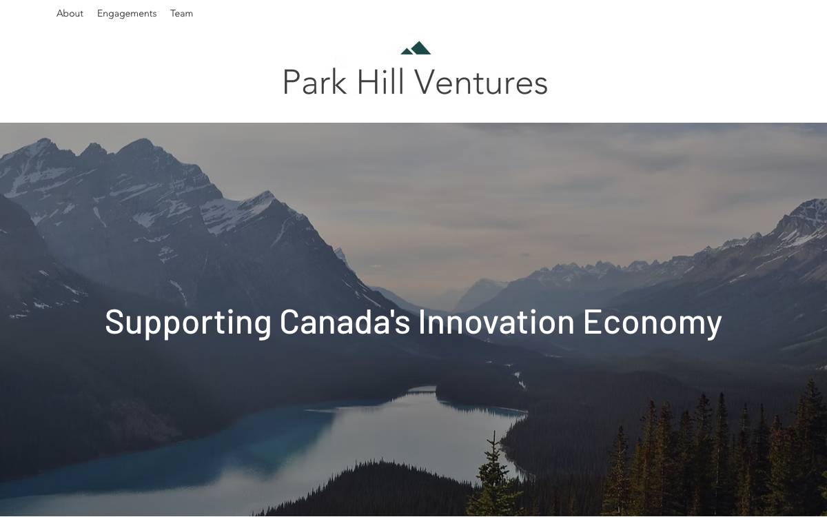 Park Hill Ventures website preview