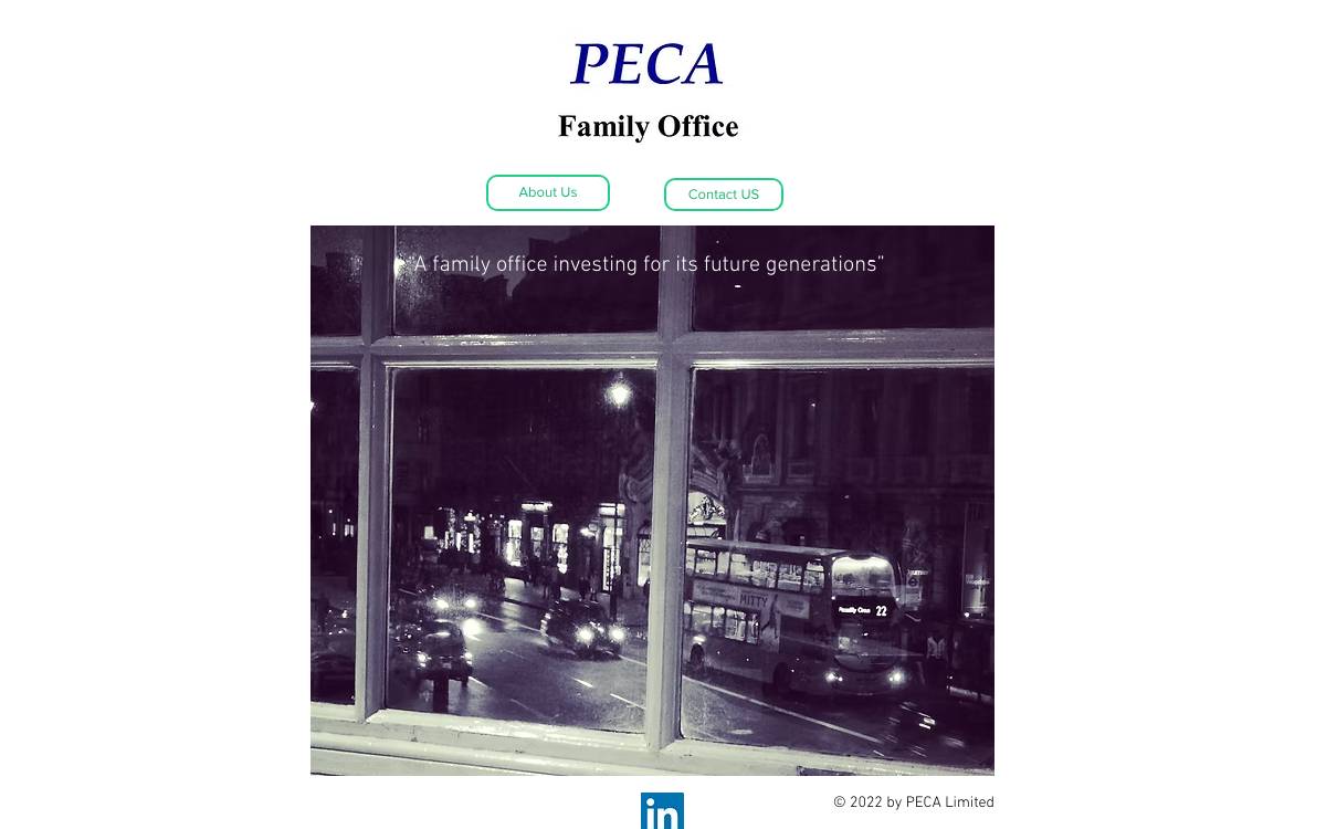 PECA website preview