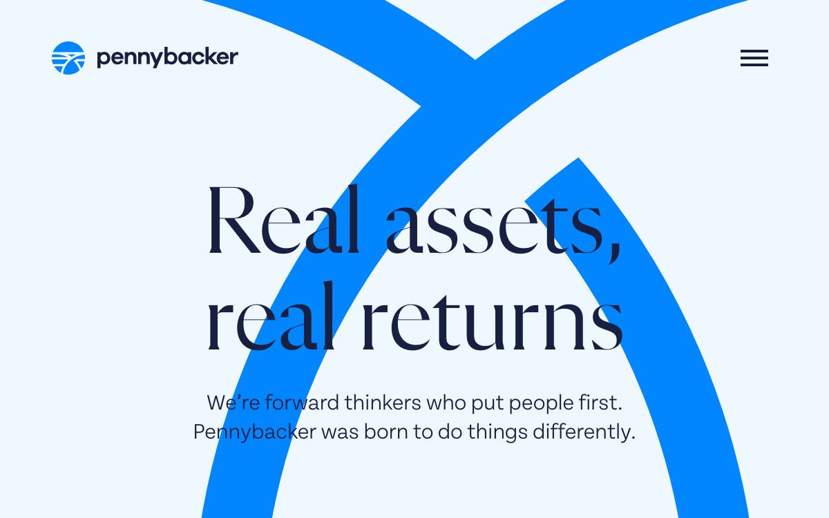 Pennybacker website preview