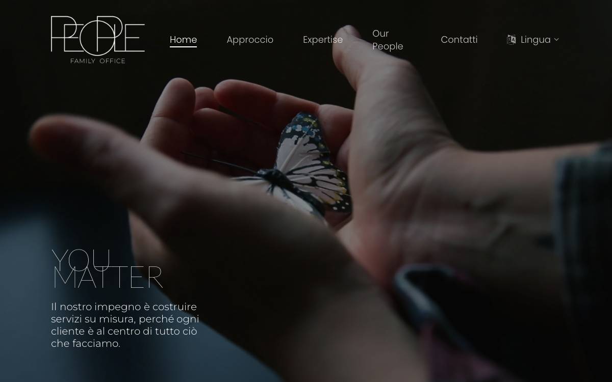 People Family Office website preview