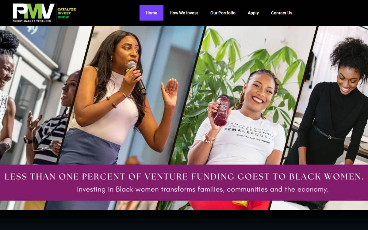 Phirst Market Ventures website preview