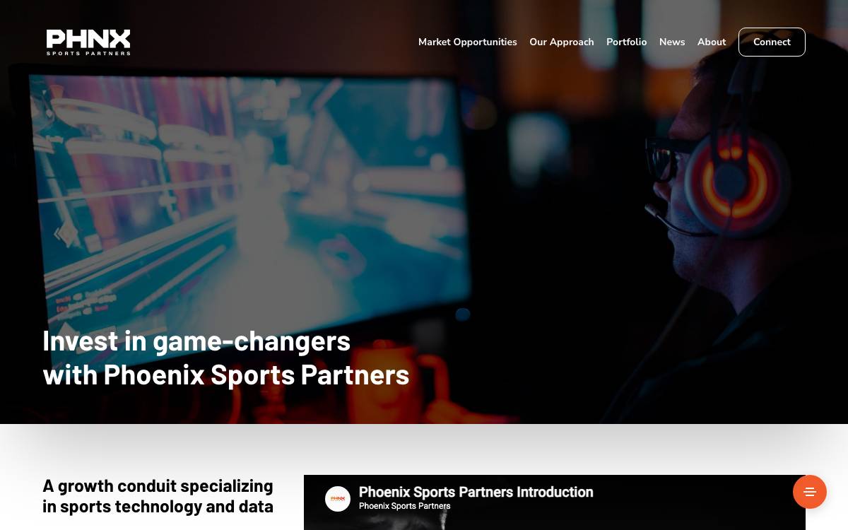 Phoenix Sports Partners website preview