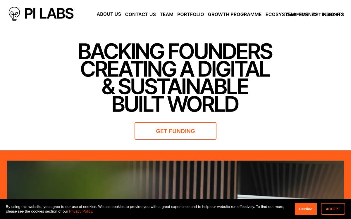 Pi Labs website preview