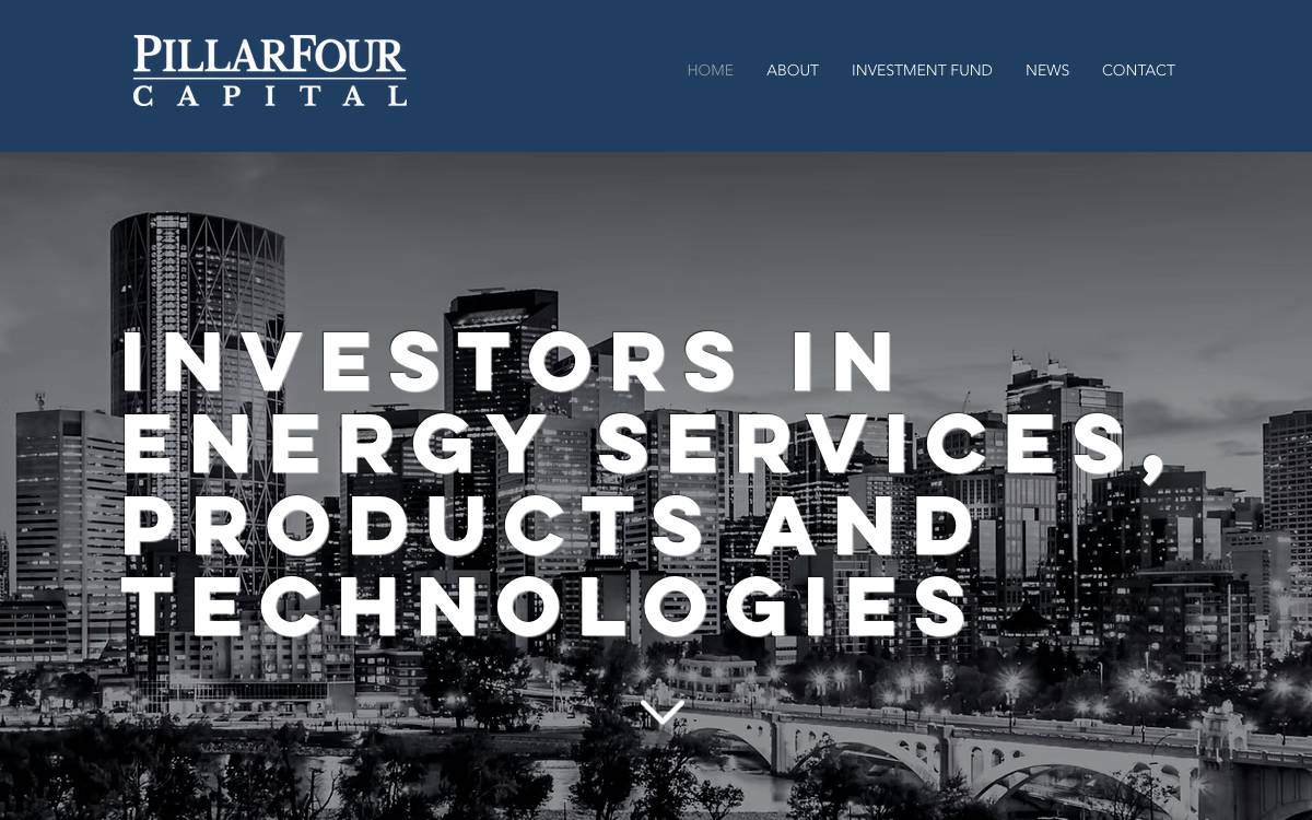 PillarFour Capital Partners Inc. website preview