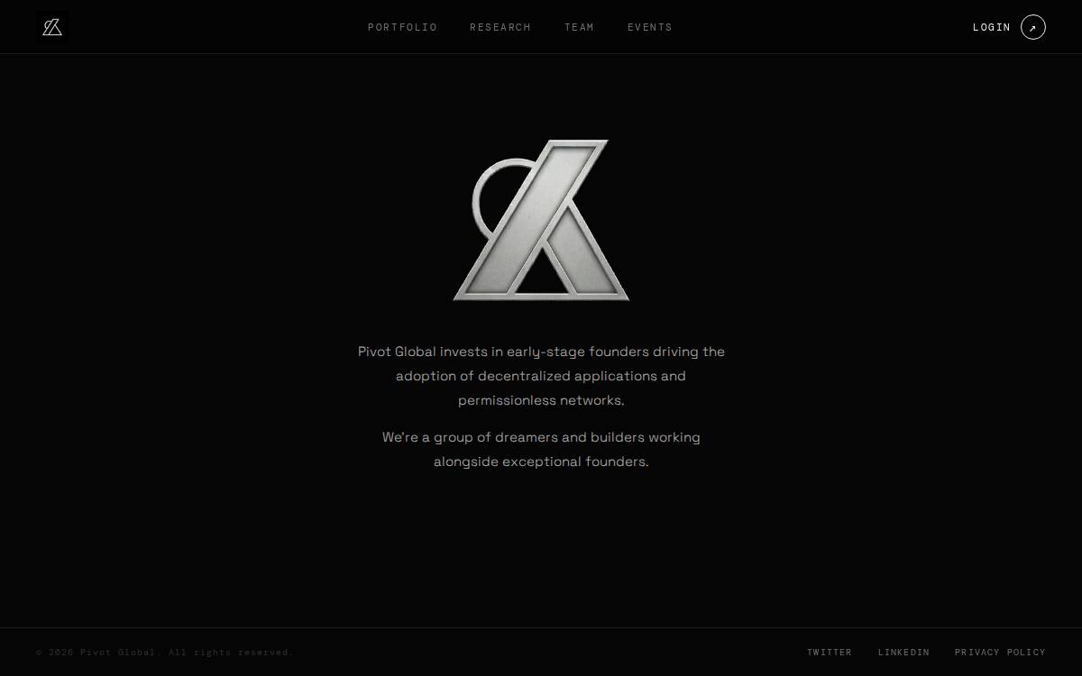 Pivot Global website preview