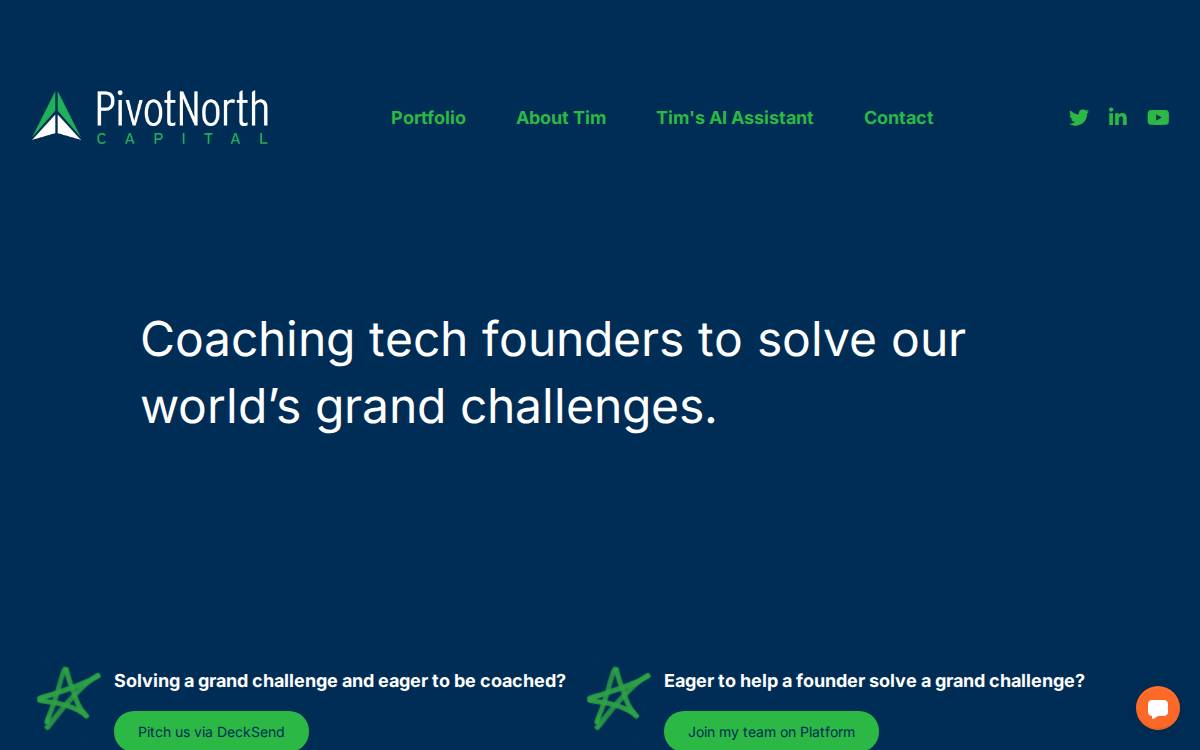 PIVOTNORTH website preview