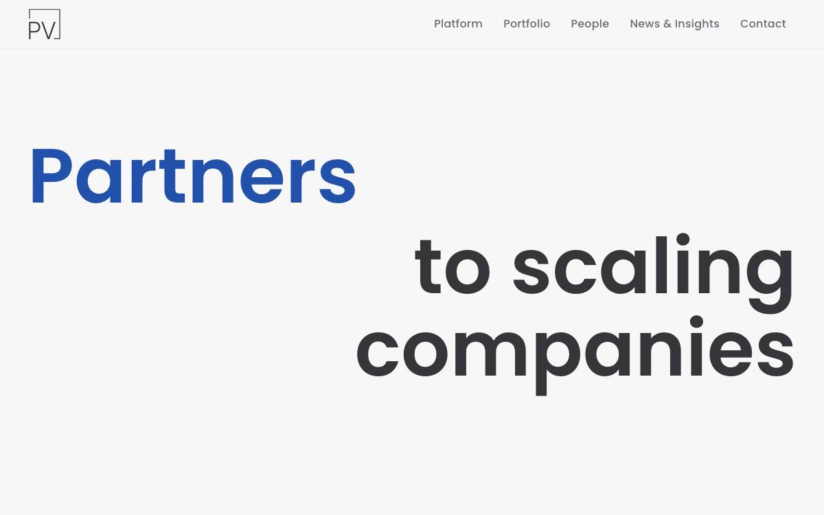 Plaza Ventures website preview