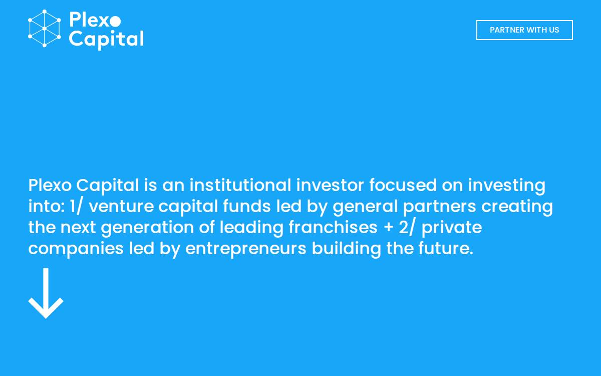 Plexo Capital website preview