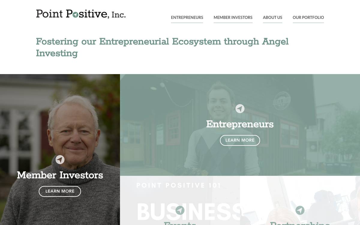 Point Positive website preview