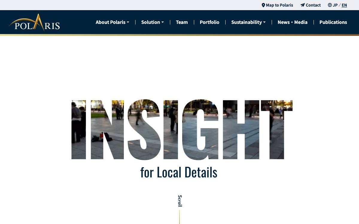 Polaris Capital Group website preview