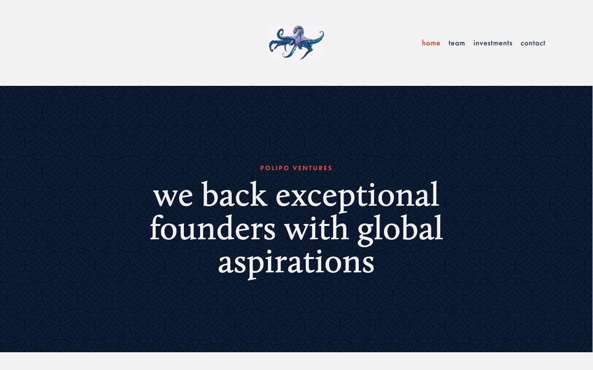 Polipo Ventures website preview