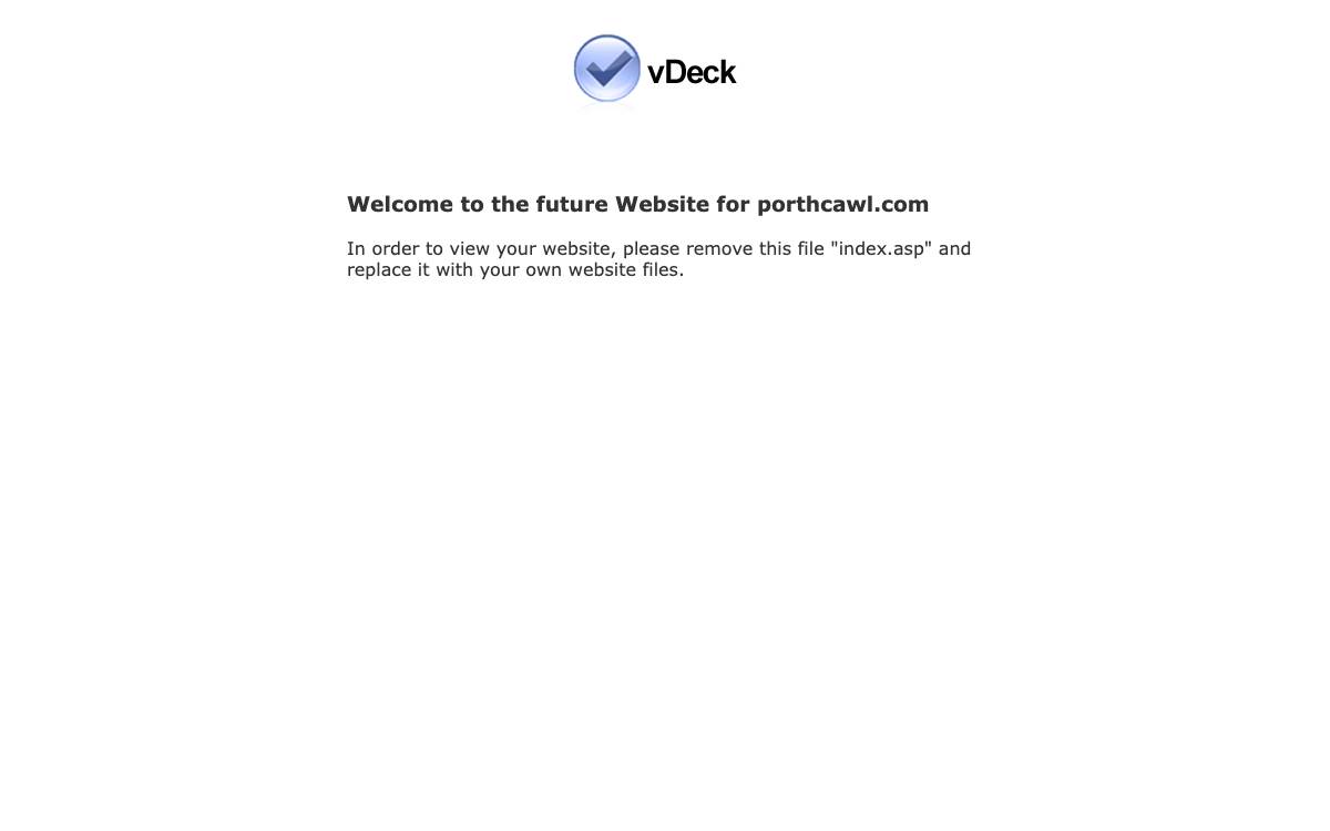 Porthcawl Holdings website preview