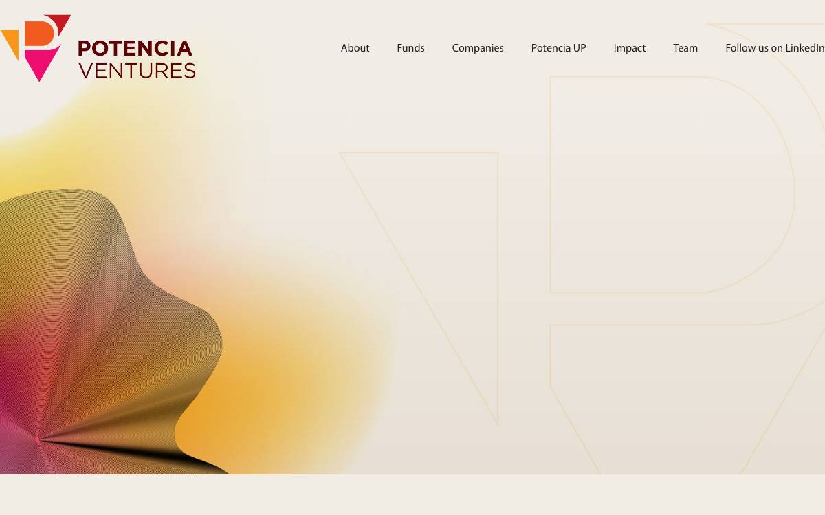 Potencia Ventures website preview
