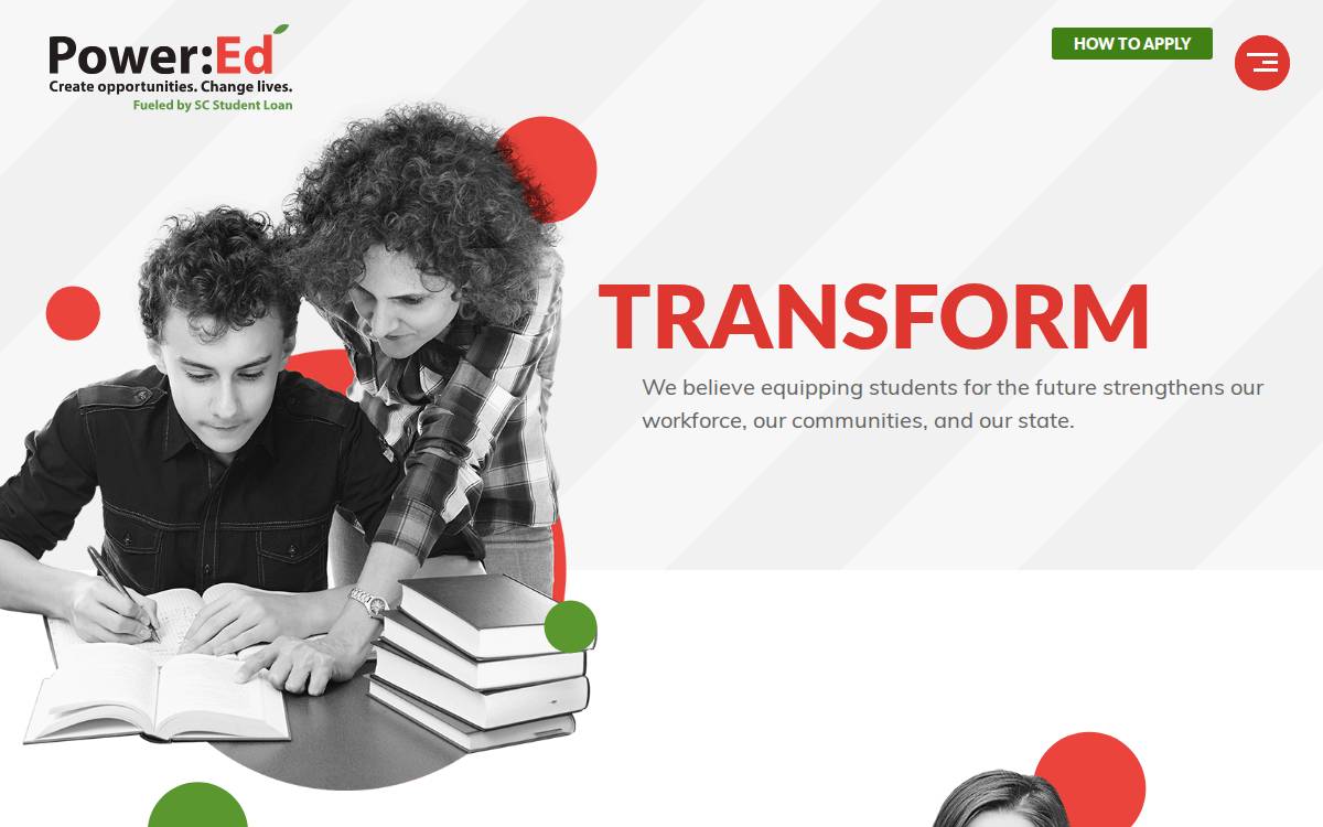 Power:Ed website preview