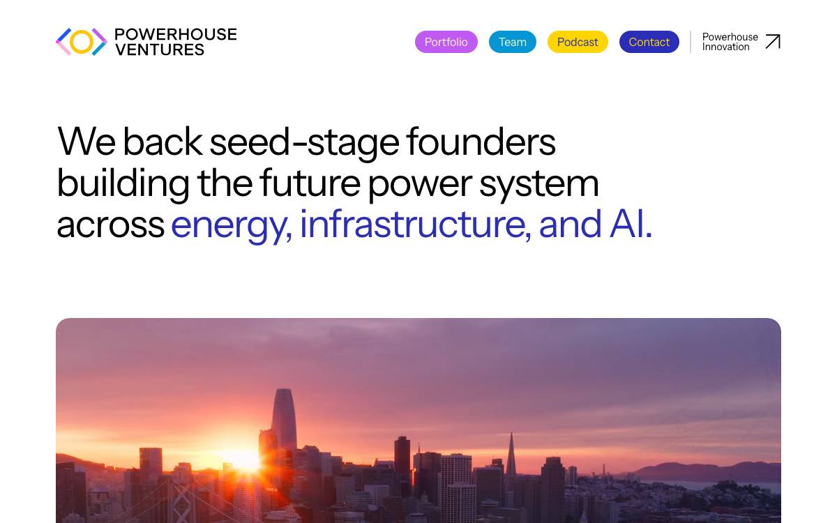Powerhouse website preview