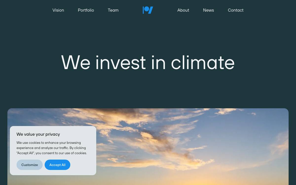 Prelude Ventures website preview