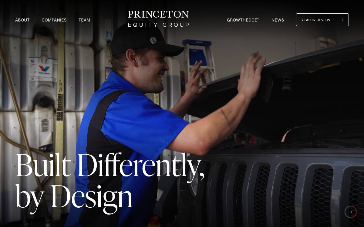 Princeton website preview