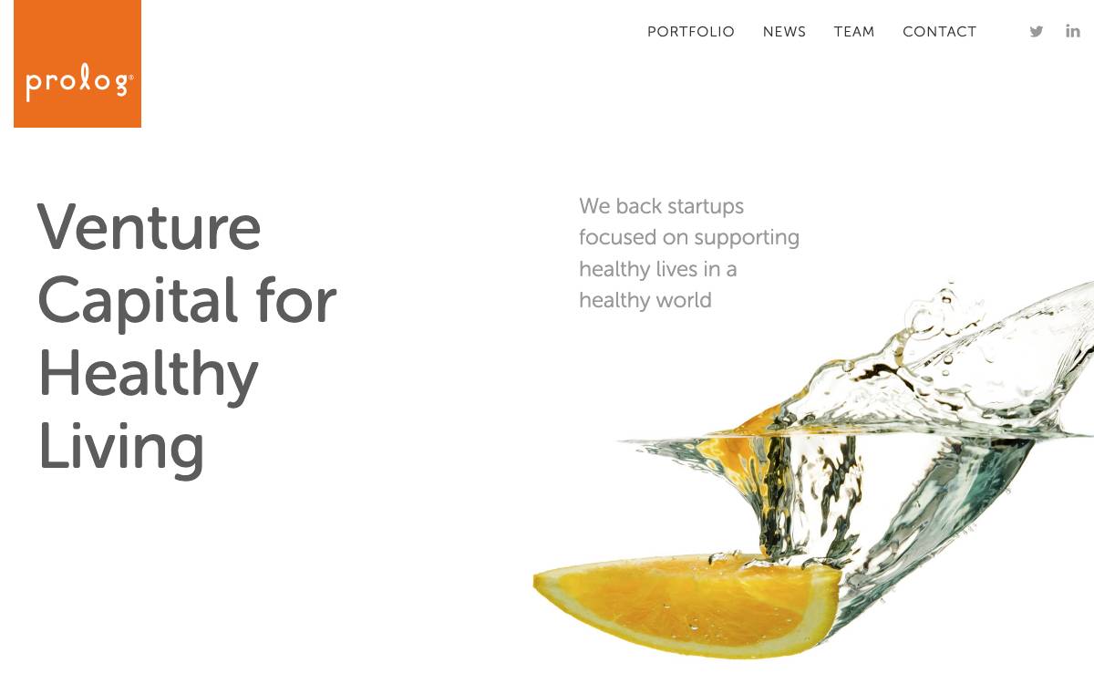Prolog Ventures website preview