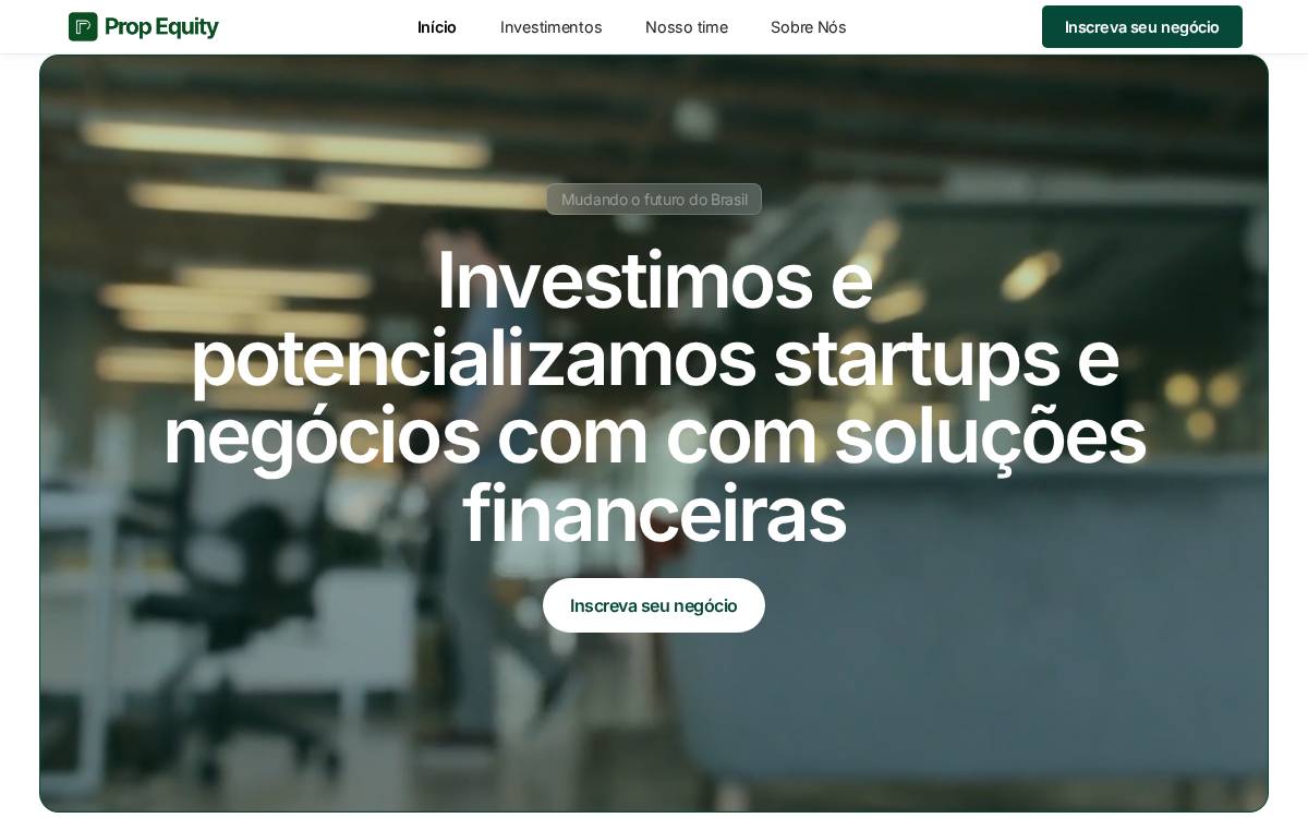 Prop Equity website preview