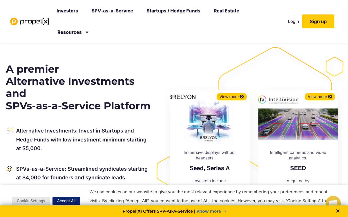 Propel(X) website preview
