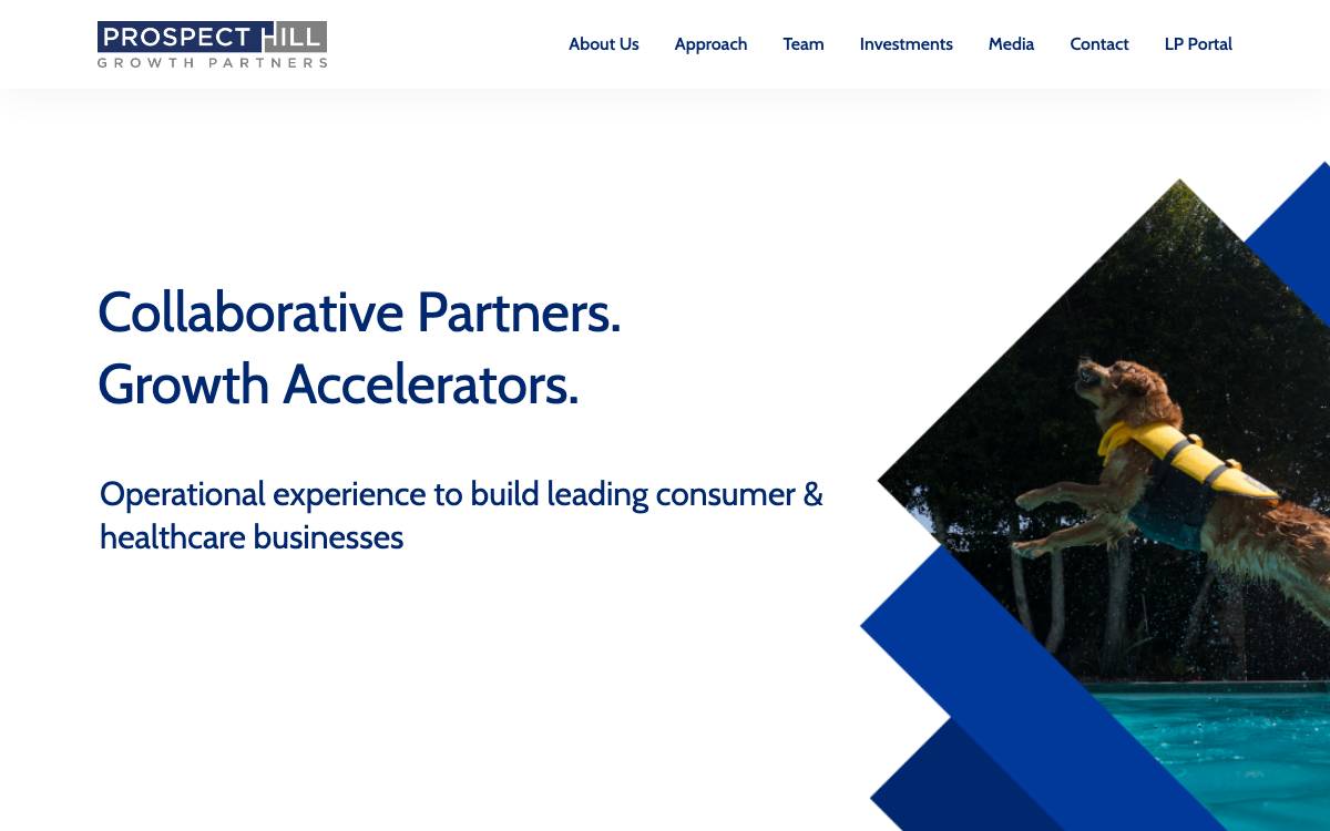 Prospect Hill Growth Partners website preview