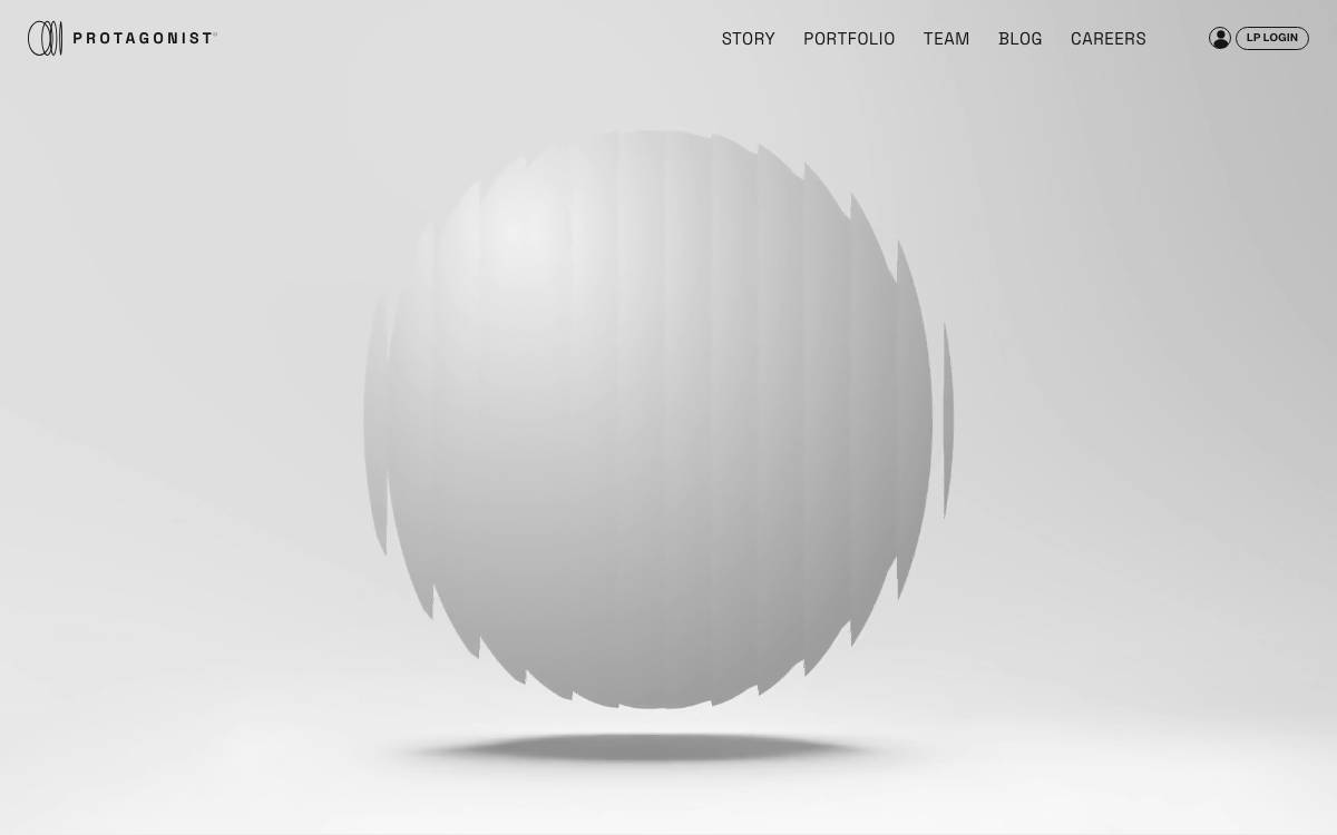 Protagonist website preview