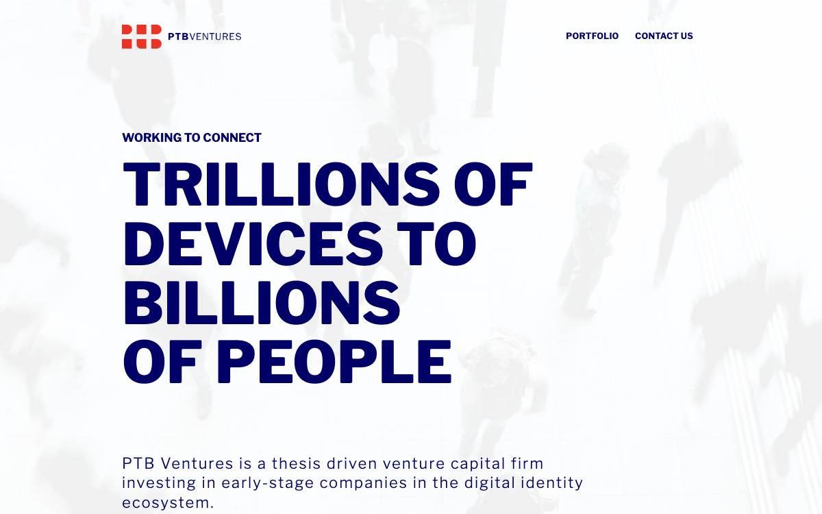 PTB Ventures website preview