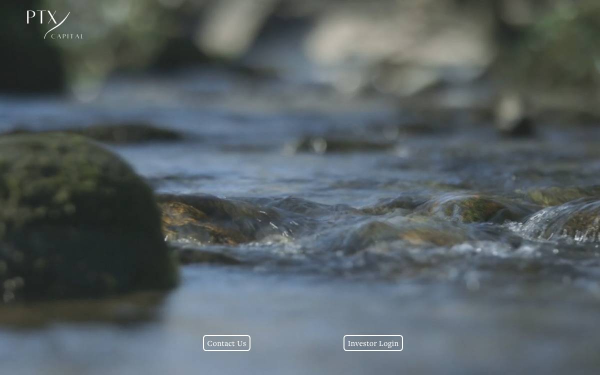 PTX Capital website preview