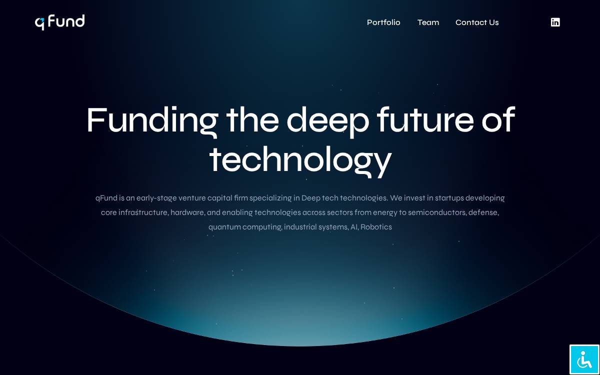 Q Fund website preview